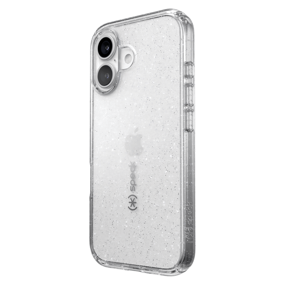 Wholesale cell phone accessory Speck - Gemshell Lux Case for Apple iPhone 16 - Platinum Glitter