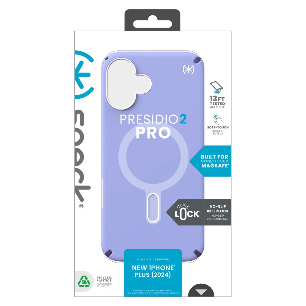Wholesale cell phone accessory Speck - Presidio2 Pro Case with ClickLock for Apple iPhone 16
