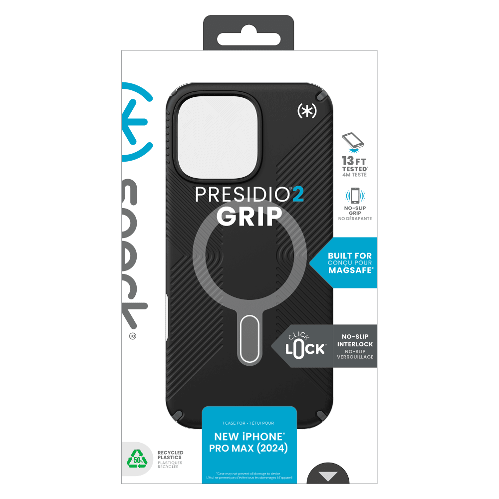 Wholesale cell phone accessory Speck - Presidio2 Grip Case with ClickLock for Apple iPhone