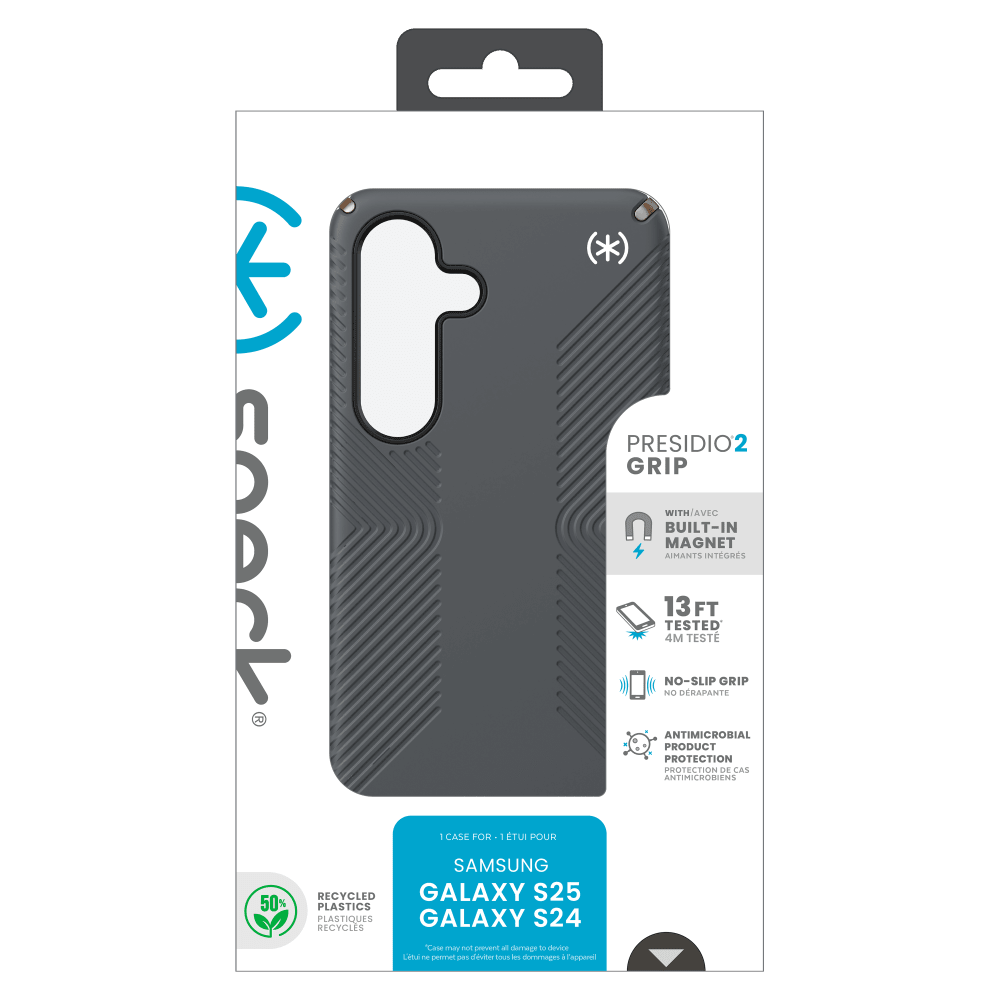 Wholesale cell phone accessory Speck - Presidio2 Grip Case with Magnet for Samsung Galaxy S25