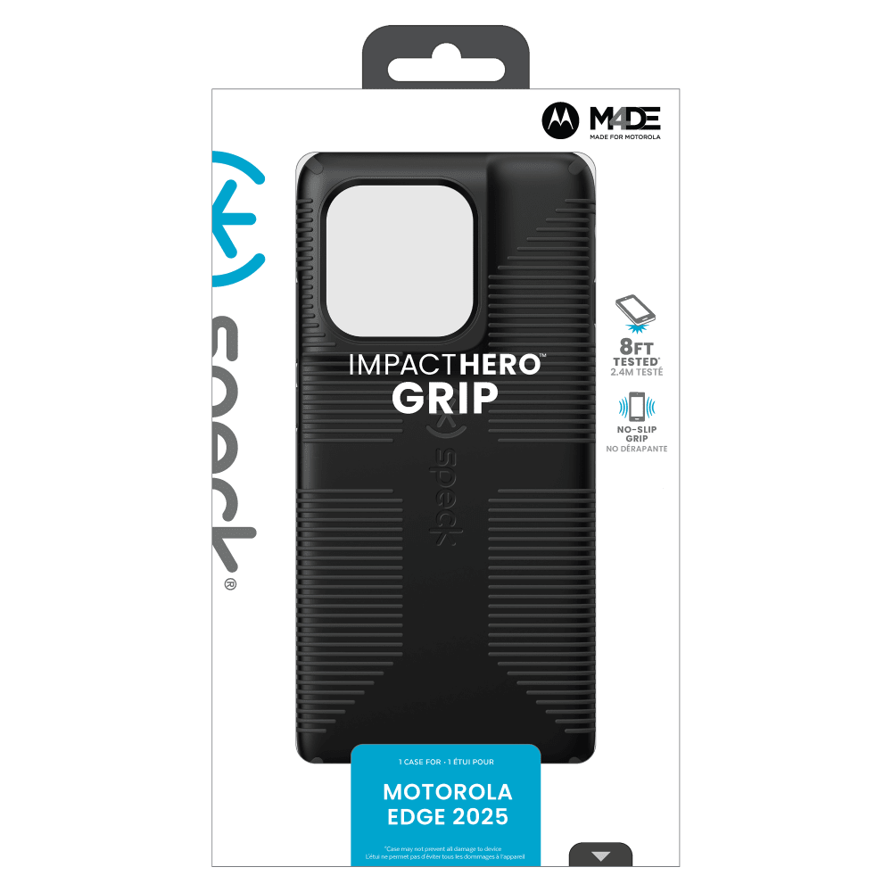 Wholesale cell phone accessory Speck - Presidio Impact Hero Grip Case for Motorola Moto Edge