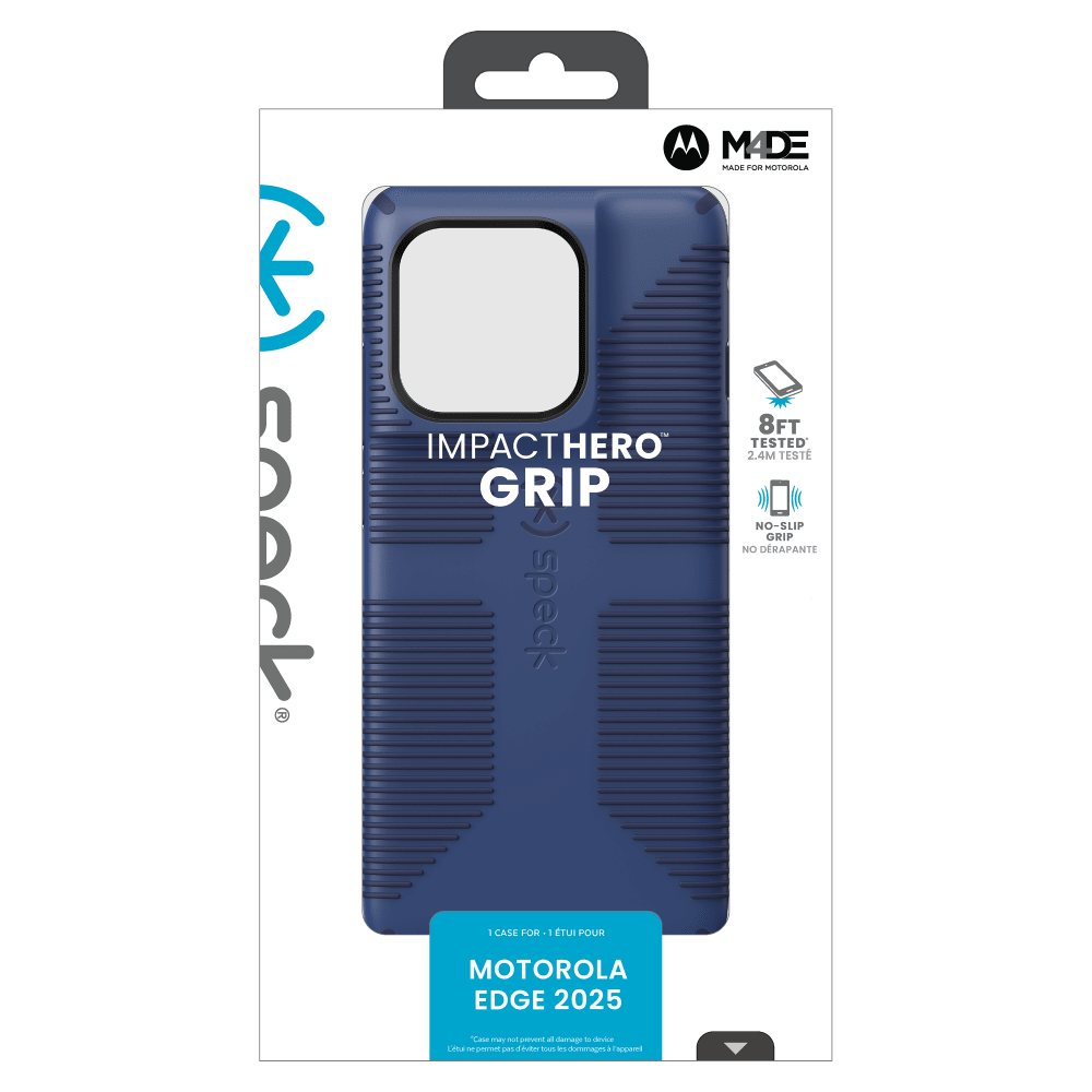 Wholesale cell phone accessory Speck - Presidio Impact Hero Grip Case for Motorola Moto Edge