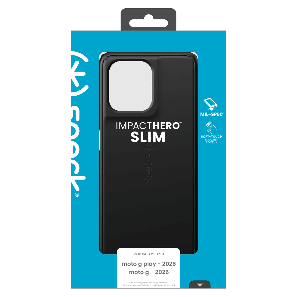 Wholesale cell phone accessory Speck - Impact Hero Slim Case for Motorola Moto G Play (2026