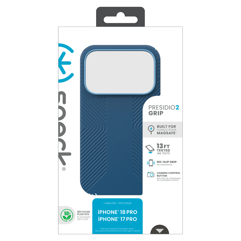 Wholesale cell phone accessory Speck - Presidio2 Grip MagSafe Case with Camera Control for