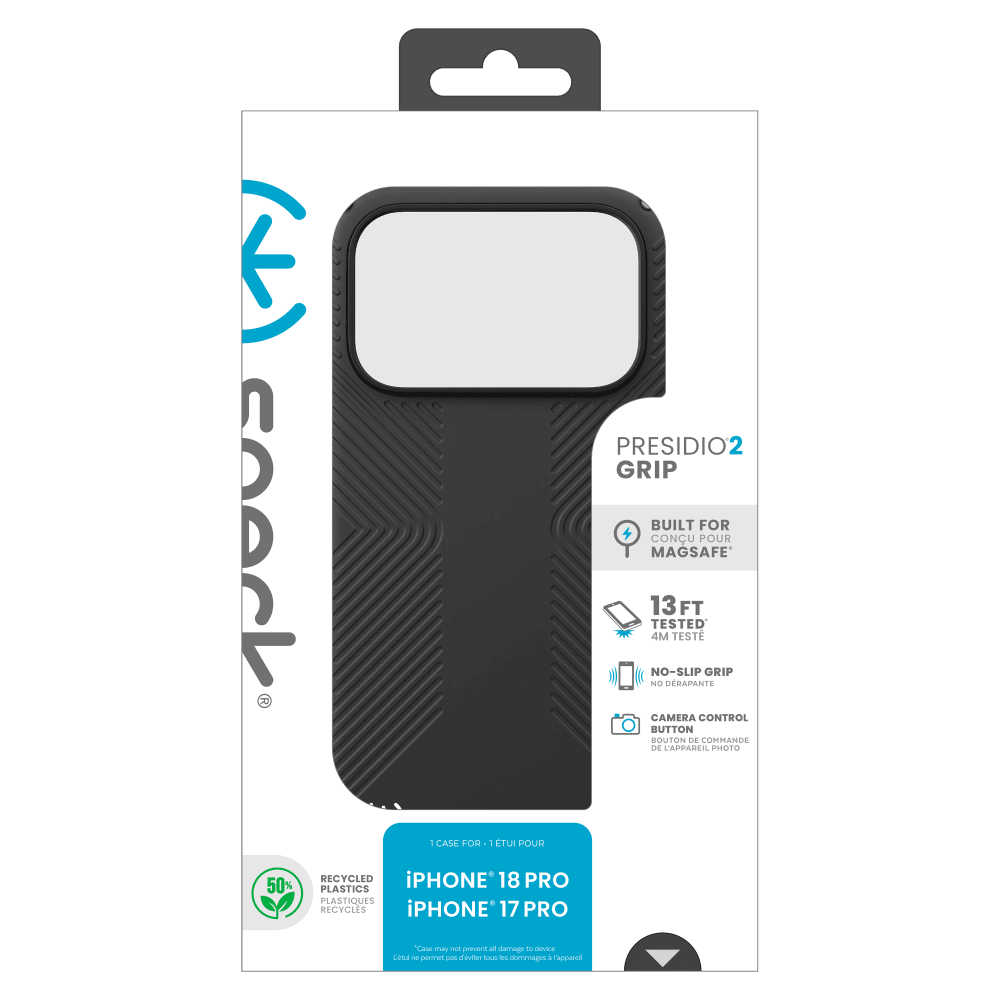 Wholesale cell phone accessory Speck - Presidio2 Grip MagSafe Case with Camera Control for