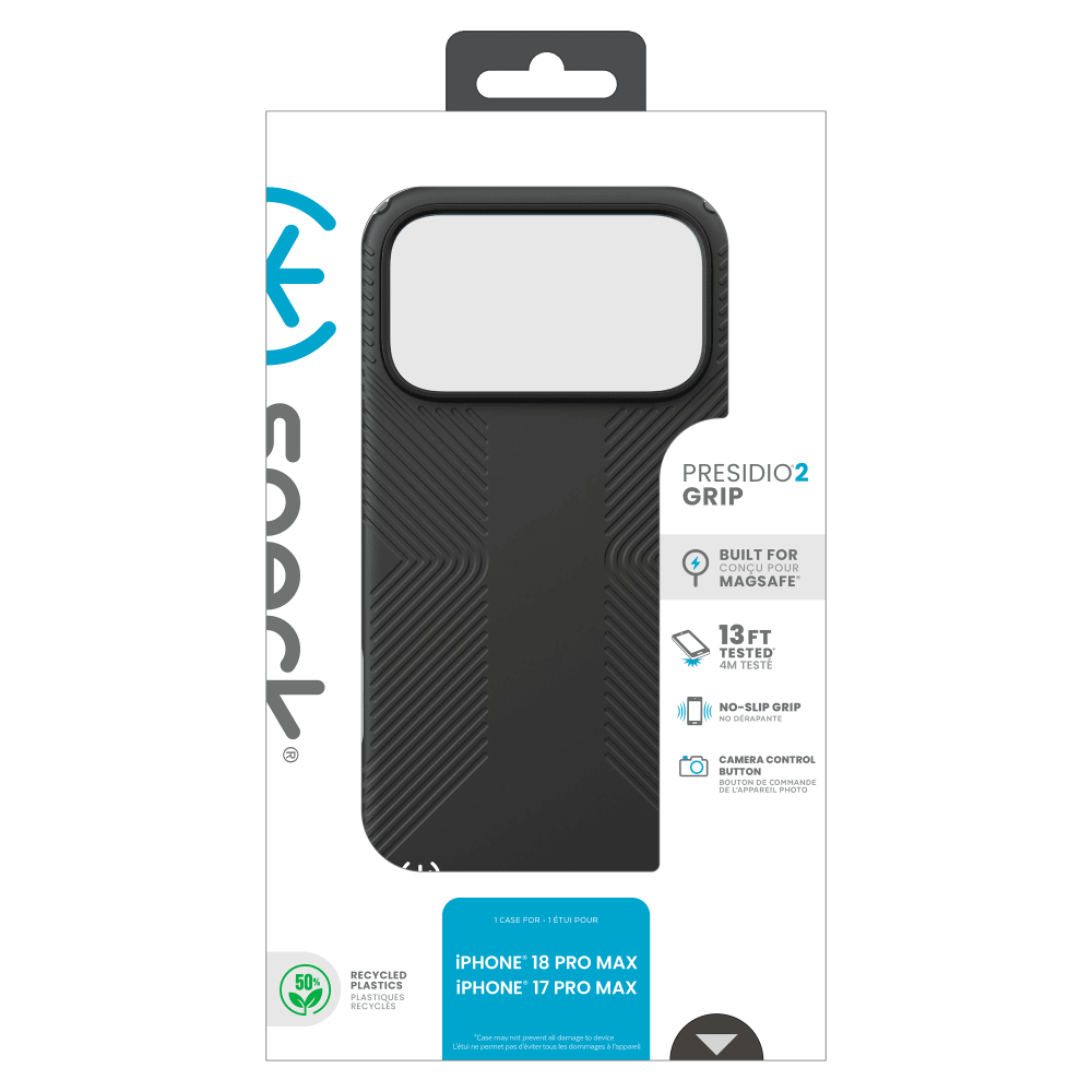 Wholesale cell phone accessory Speck - Presidio 2 Grip MagSafe Case for Apple iPhone 18 Pro