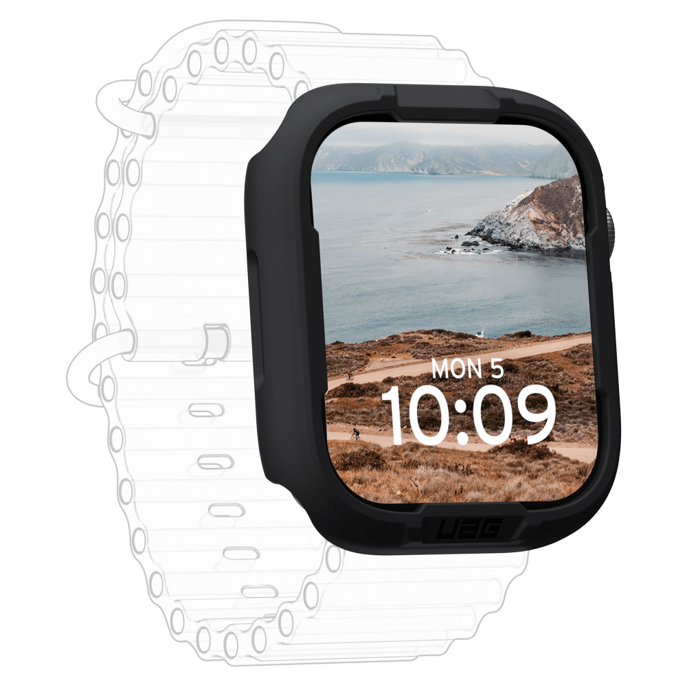 Wholesale cell phone accessory Urban Armor Gear (UAG) - Scout Case for Apple Watch 45mm - Black