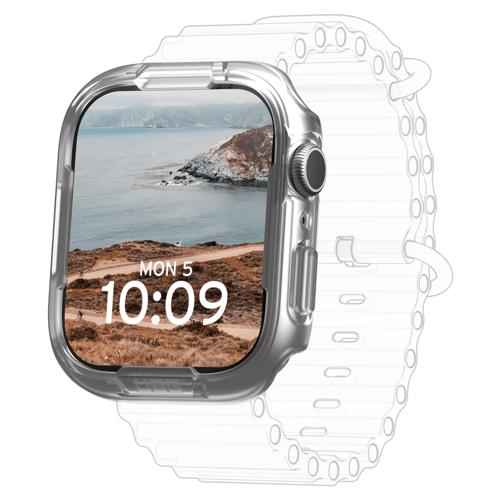 Wholesale cell phone accessory Urban Armor Gear (UAG) - Scout Case for Apple Watch 45mm - Clear