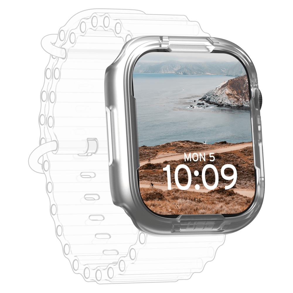 Wholesale cell phone accessory Urban Armor Gear (UAG) - Scout Case for Apple Watch 45mm - Clear