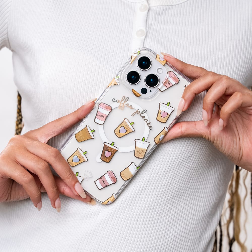 Wholesale cell phone accessory Velvet Caviar - MagSafe Case for Apple iPhone 16 Pro Max - Coffee