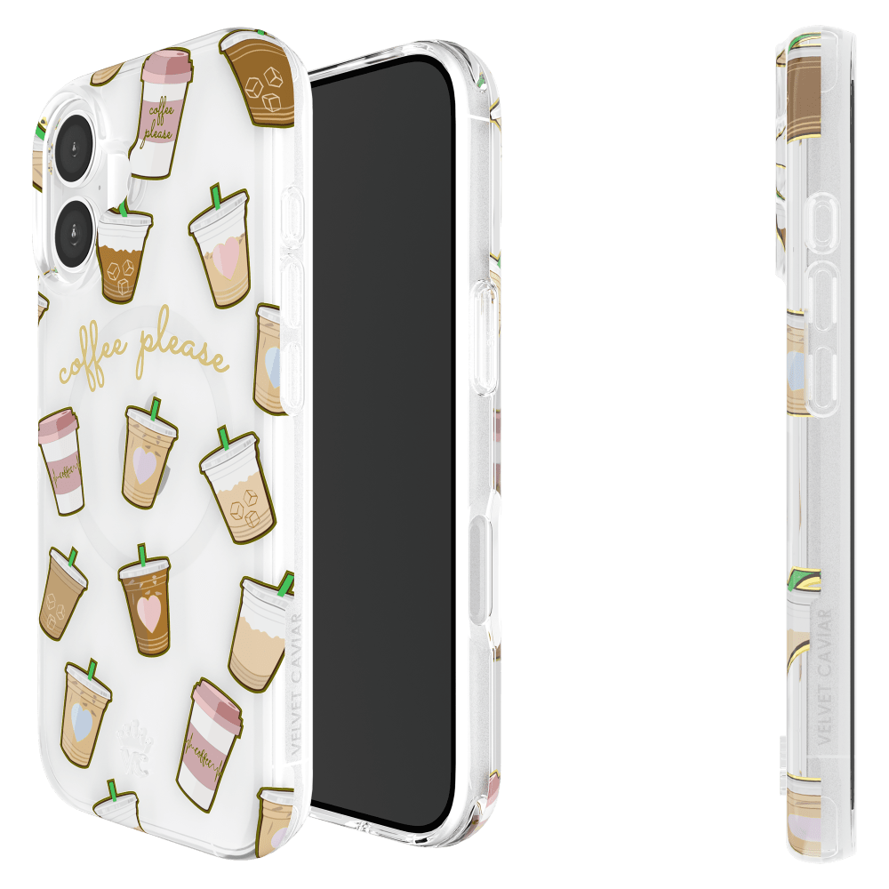 Wholesale cell phone accessory VELVET CAVIAR - MagSafe Case for Apple iPhone 17 - Coffee First