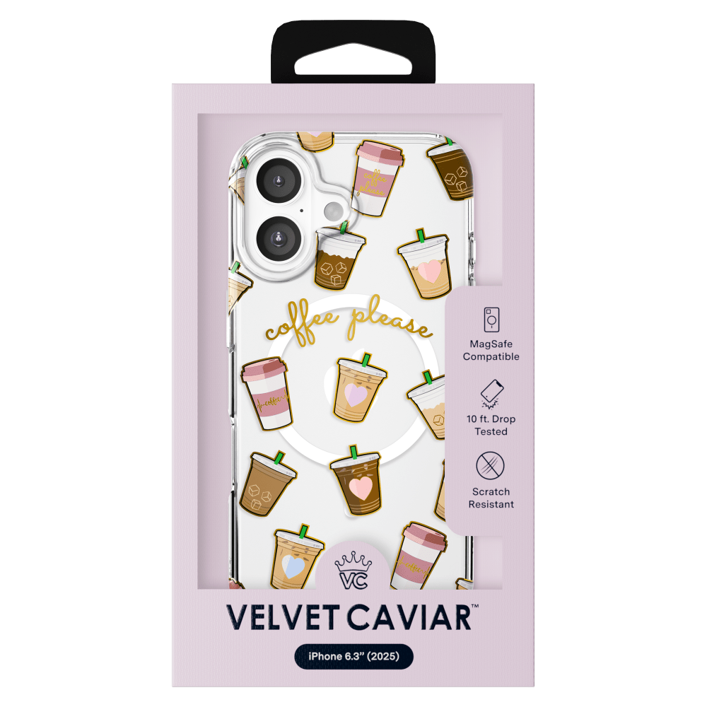 Wholesale cell phone accessory VELVET CAVIAR - MagSafe Case for Apple iPhone 17 - Coffee First