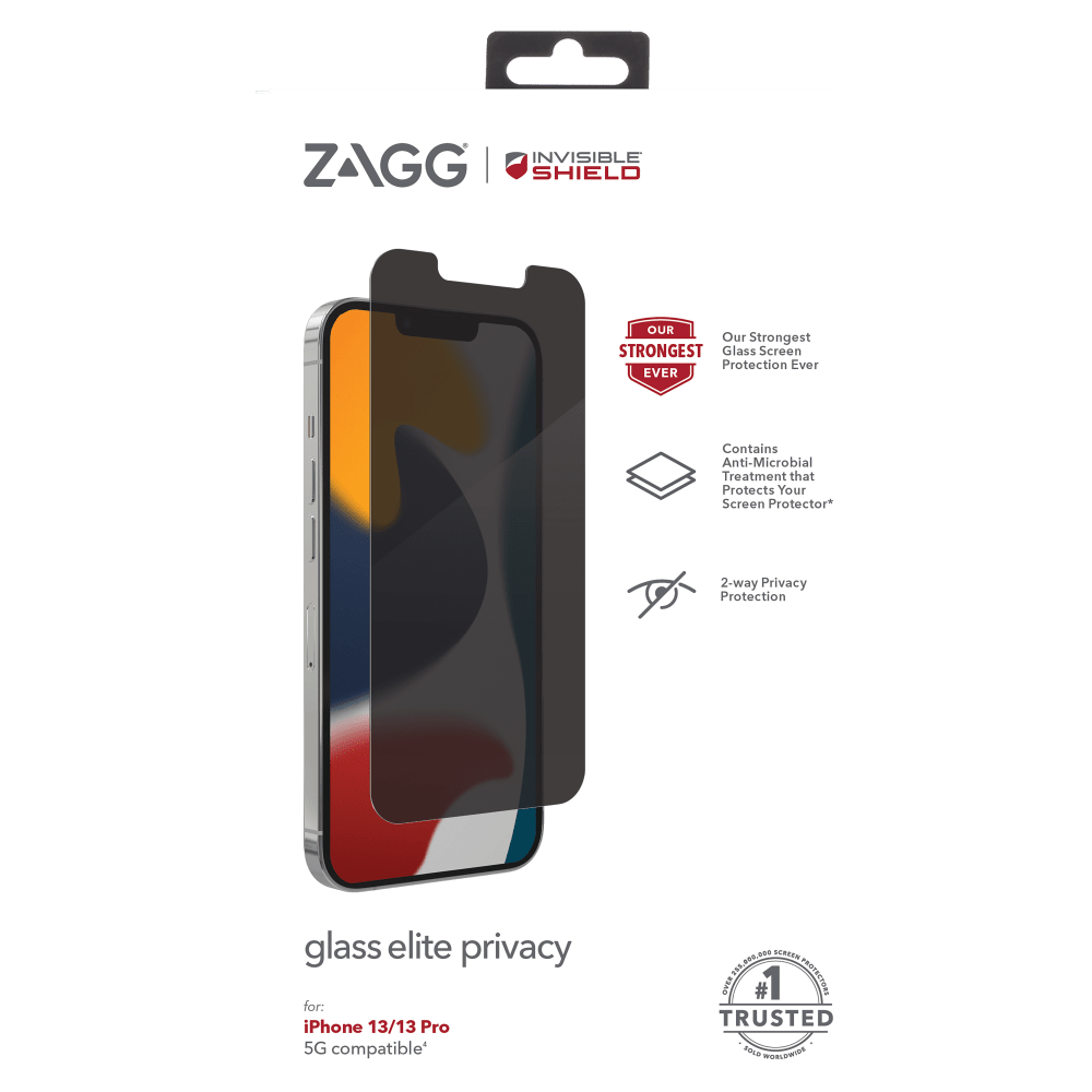 Wholesale cell phone accessory ZAGG - InvisibleShield Glass Elite Privacy 360 Screen Protector