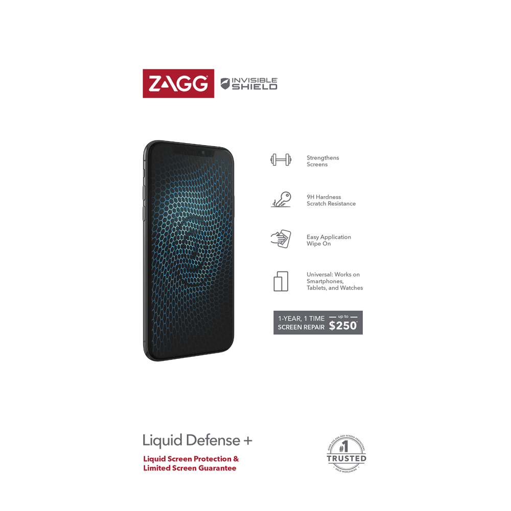 Wholesale Zagg Invisibleshield Liquid Defense Plus 250 Guarantee