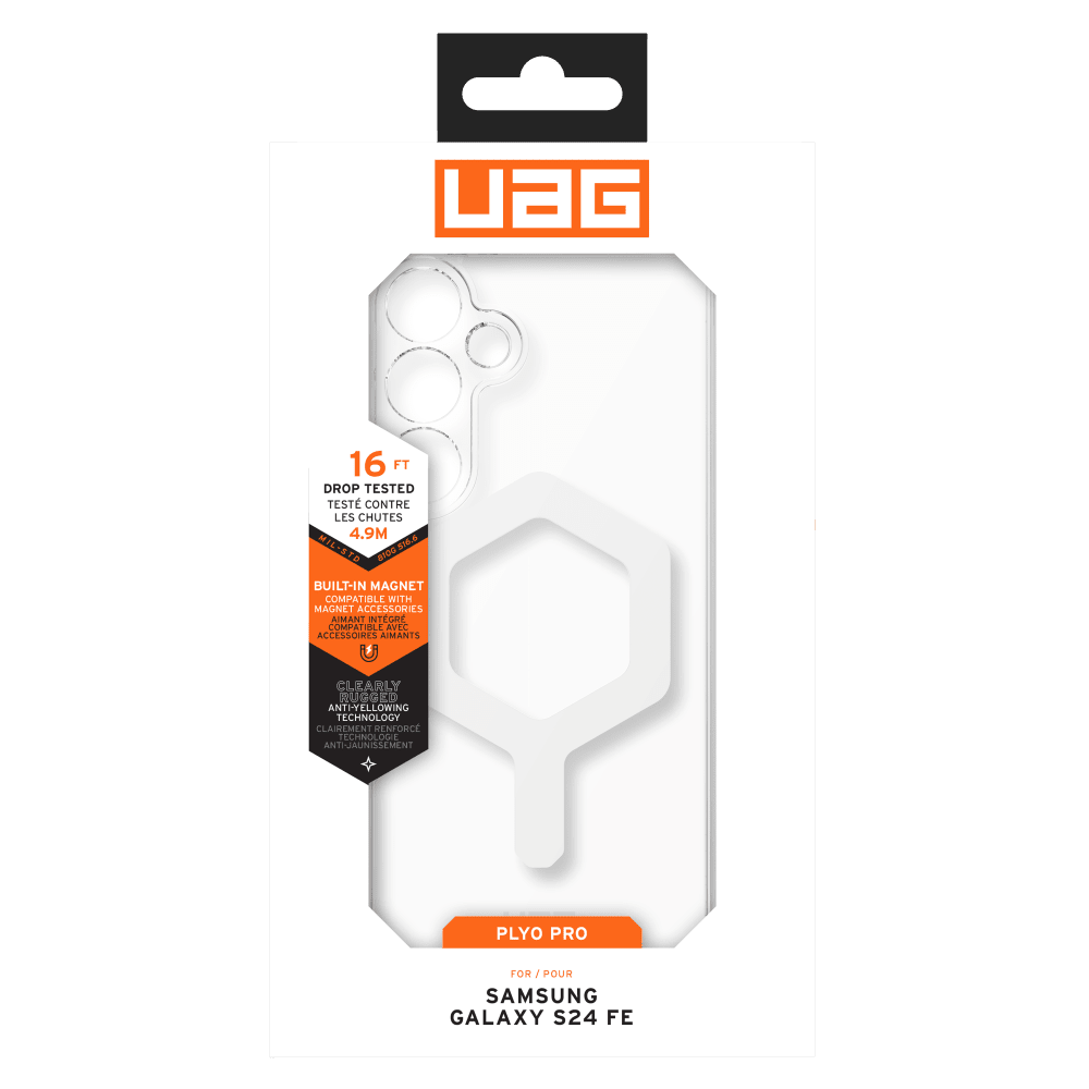 Wholesale cell phone accessory Urban Armor Gear (UAG) - Plyo Case for Samsung Galaxy S24 FE