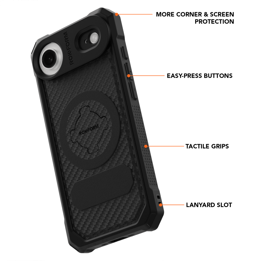 Wholesale cell phone accessory Rokform - Rugged Case for Apple iPhone Air - Black