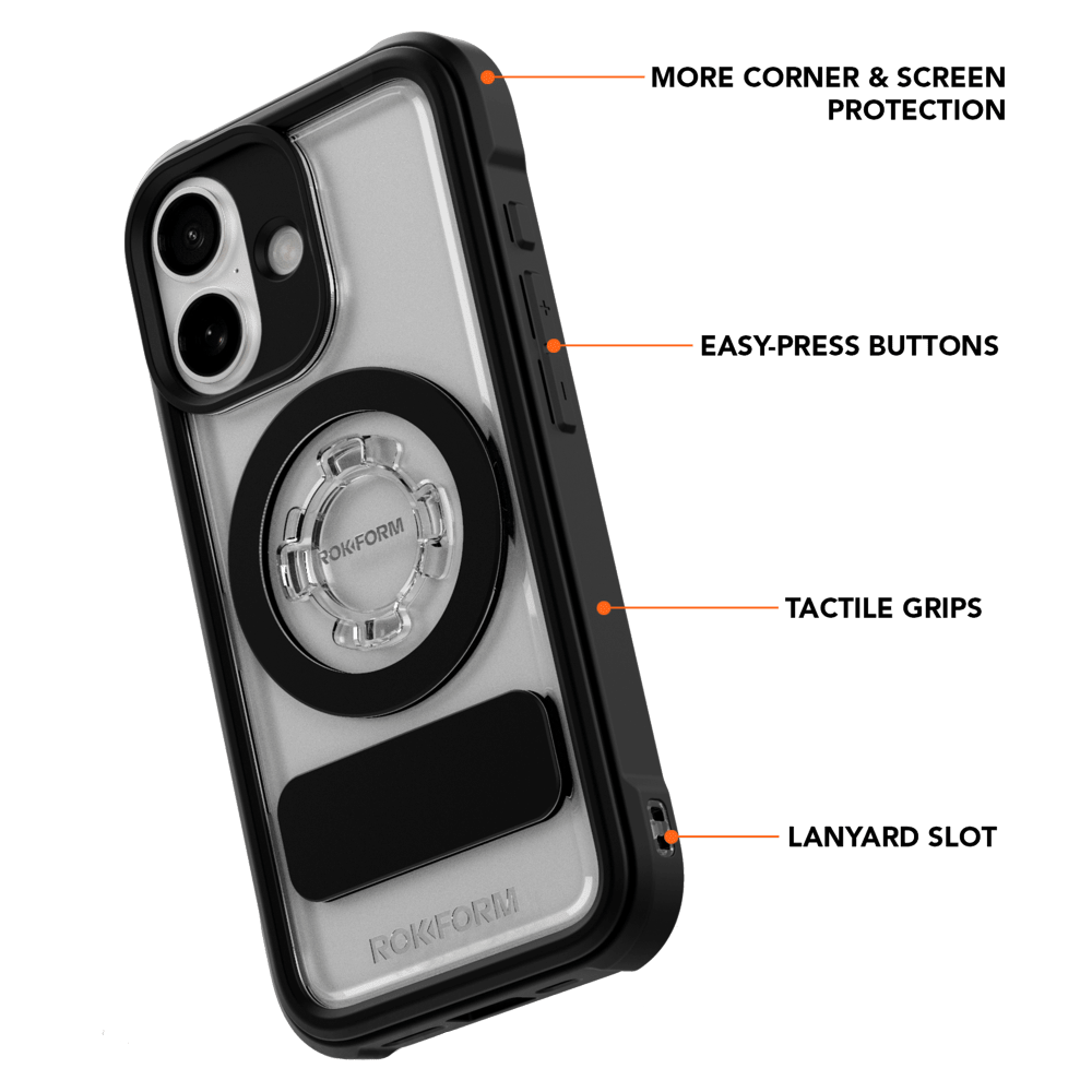 Wholesale cell phone accessory Rokform - Crystal Clear Case for Apple iPhone 17 - Clear