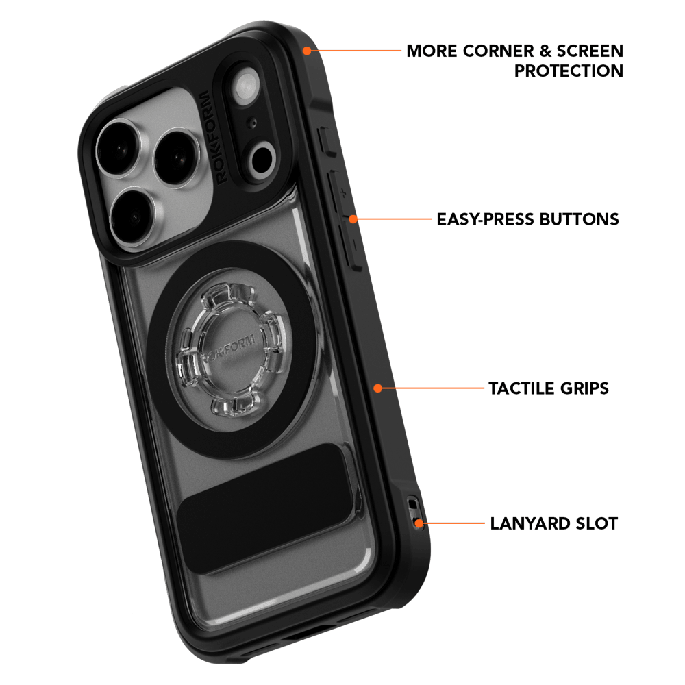 Wholesale cell phone accessory Rokform - Crystal Clear Case for Apple iPhone 17 Pro - Clear