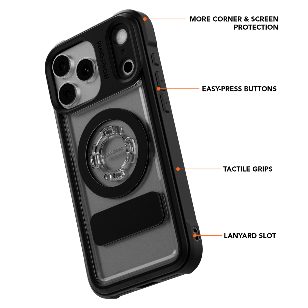 Wholesale cell phone accessory Rokform - Crystal Clear Case for Apple iPhone 17 Pro Max - Clear