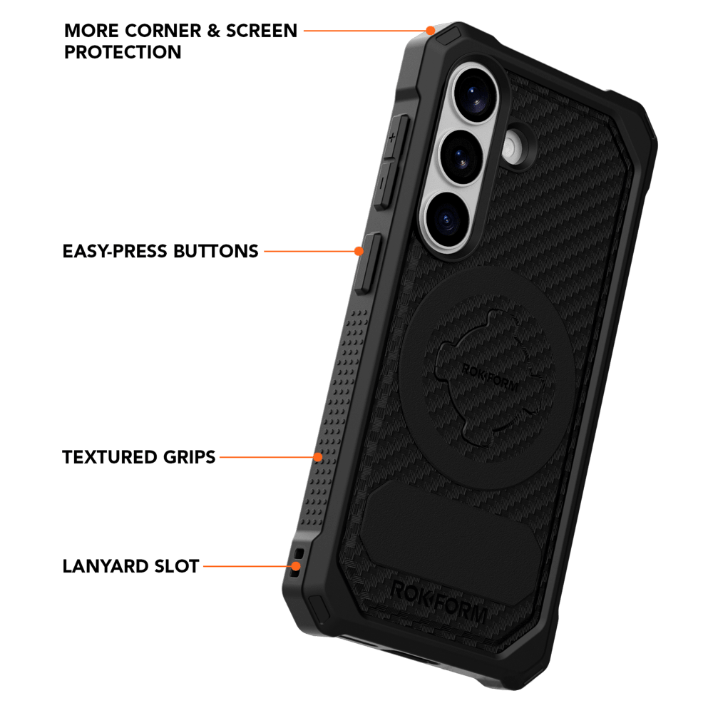 Wholesale cell phone accessory Rokform - Rugged Case for Samsung Galaxy S26 - Black