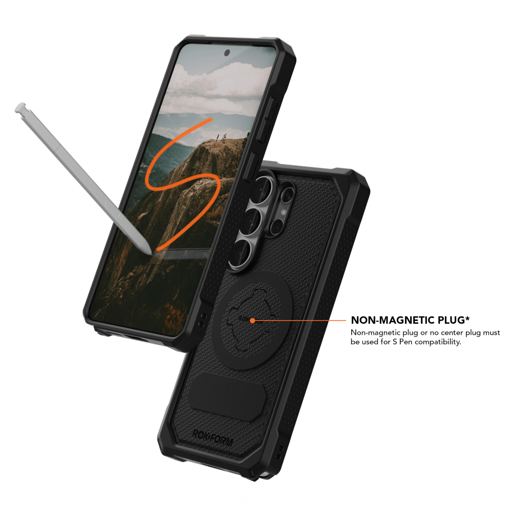 Wholesale cell phone accessory Rokform - Rugged Case for Samsung Galaxy S26 Ultra - Black