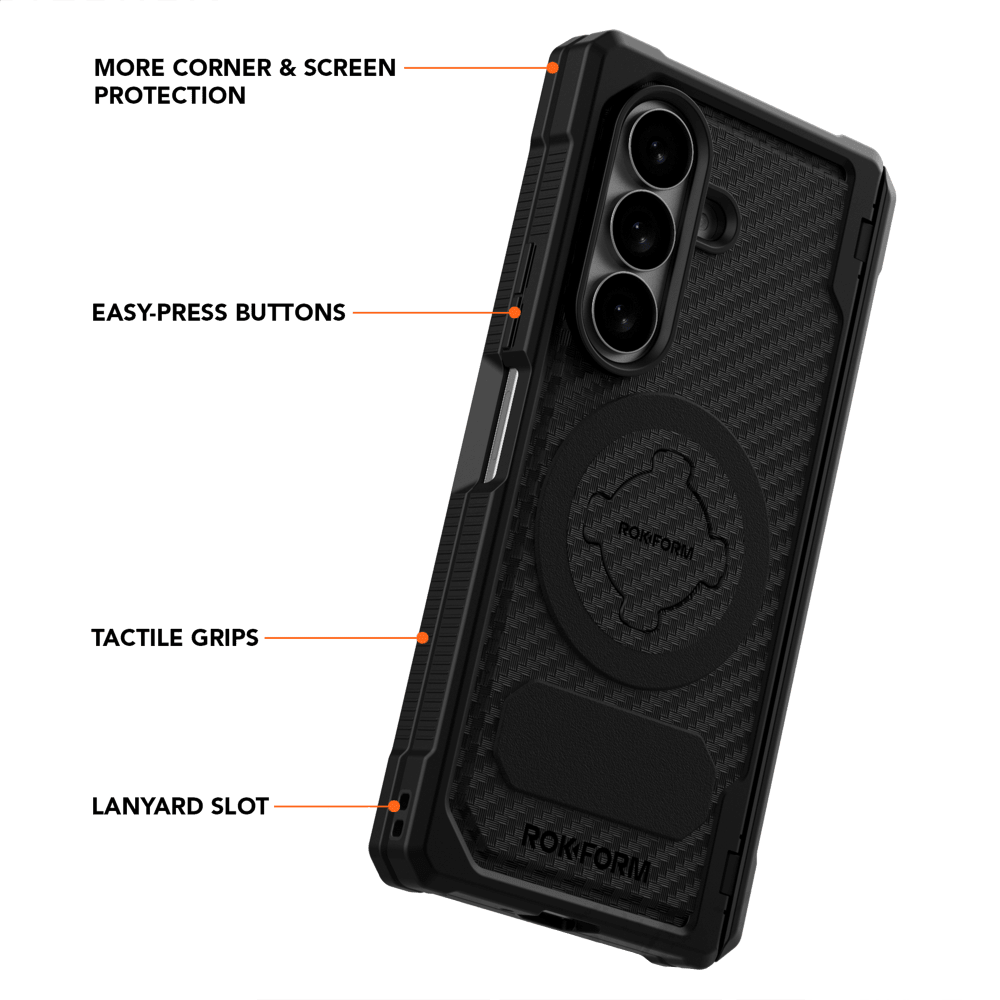 Wholesale cell phone accessory Rokform - Rugged Case for Samsung Galaxy Z Fold8 Ultra - Black