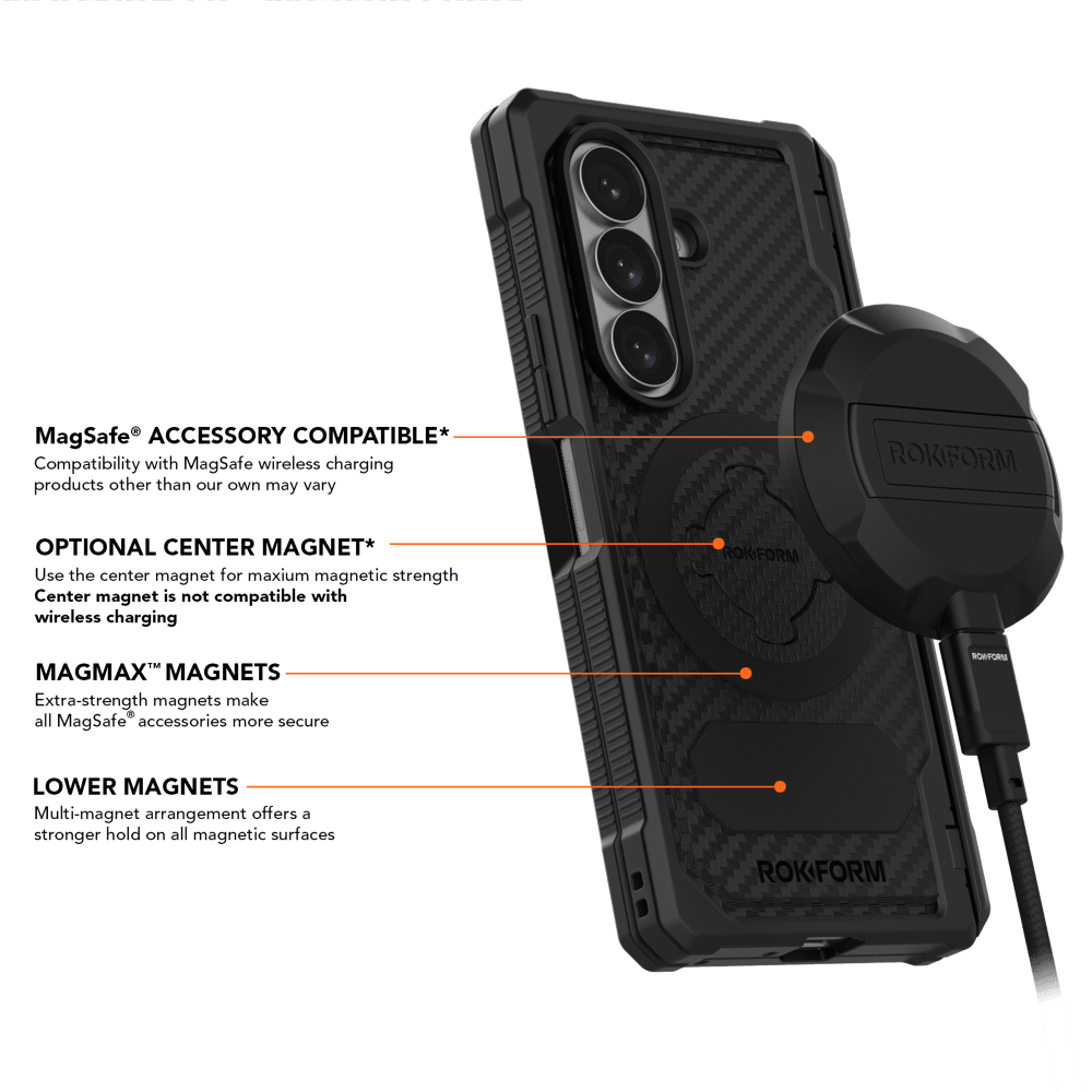 Wholesale cell phone accessory Rokform - Rugged Case for Samsung Galaxy Z Fold8 Ultra - Black