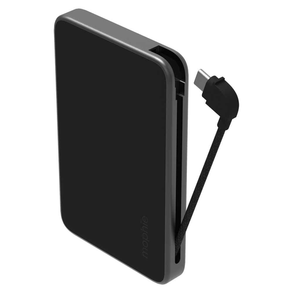 Wholesale cell phone accessory mophie - PowerStation Plus 2024 Power Bank 5,000 mAh - Black