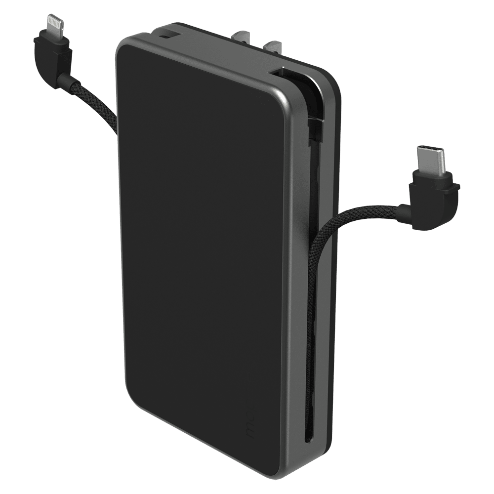 Wholesale cell phone accessory mophie - PowerStation Plus 2024 AC Power Bank 10,000 mAh - Black