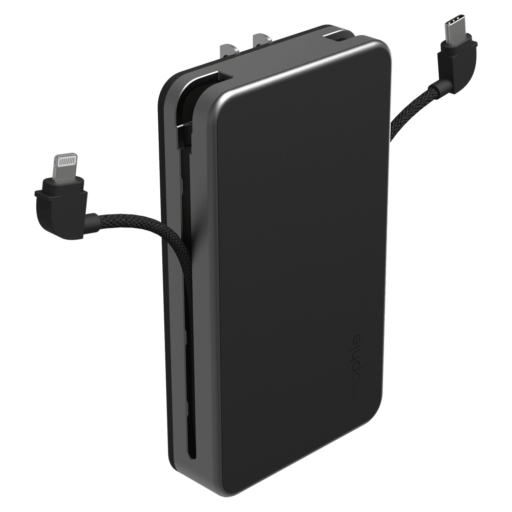 Wholesale cell phone accessory mophie - PowerStation Plus 2024 AC Power Bank 10,000 mAh - Black