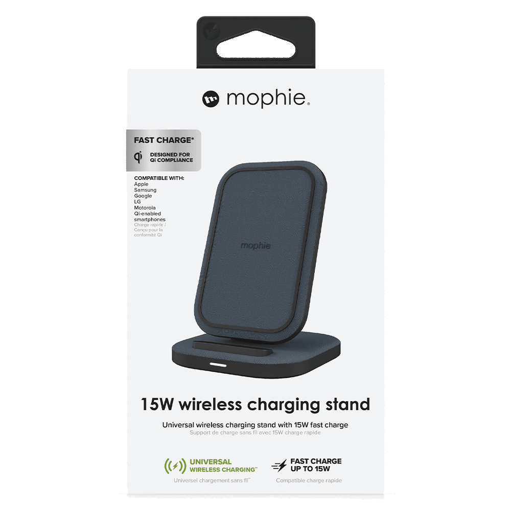 Wholesale cell phone accessory mophie - Wireless Charge Stand 15W - Black