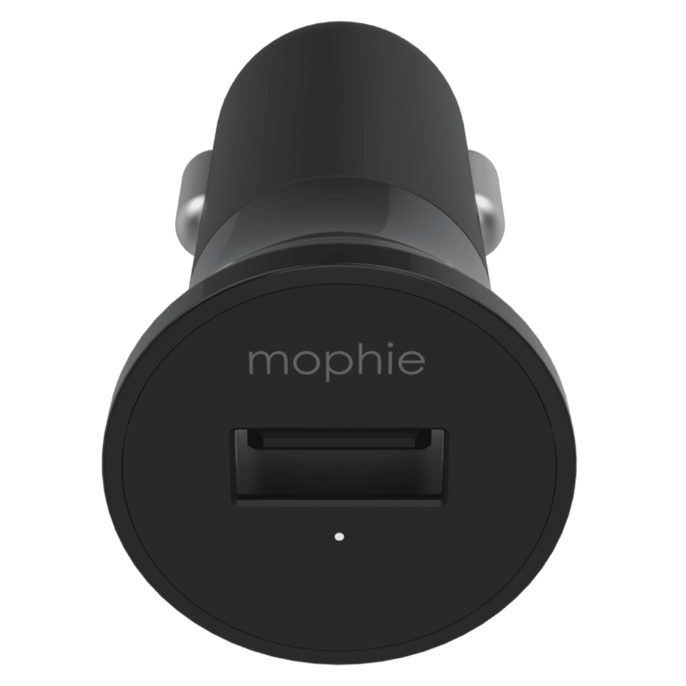 Wholesale cell phone accessory mophie - USB A Car Charger 12W - Black