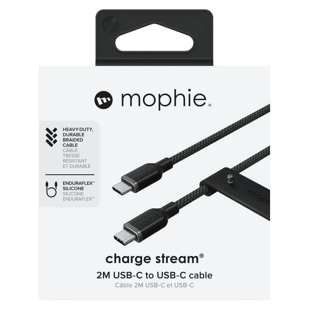 Wholesale cell phone accessory mophie - USB C to USB C Cable 6ft - Black