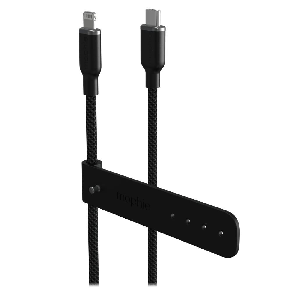 Wholesale cell phone accessory mophie - USB C to Apple Lightning Cable 3ft - Black