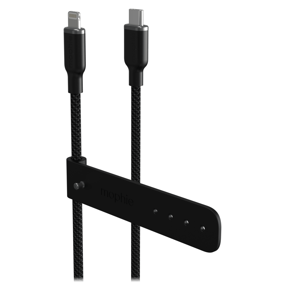 Wholesale cell phone accessory mophie - USB C to Apple Lightning Cable 6ft - Black