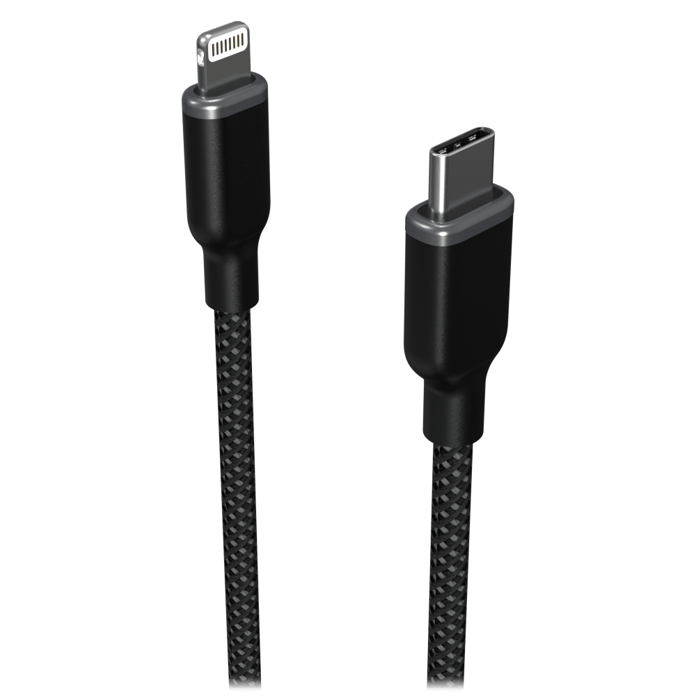 Wholesale cell phone accessory mophie - USB C to Apple Lightning Cable 6ft - Black