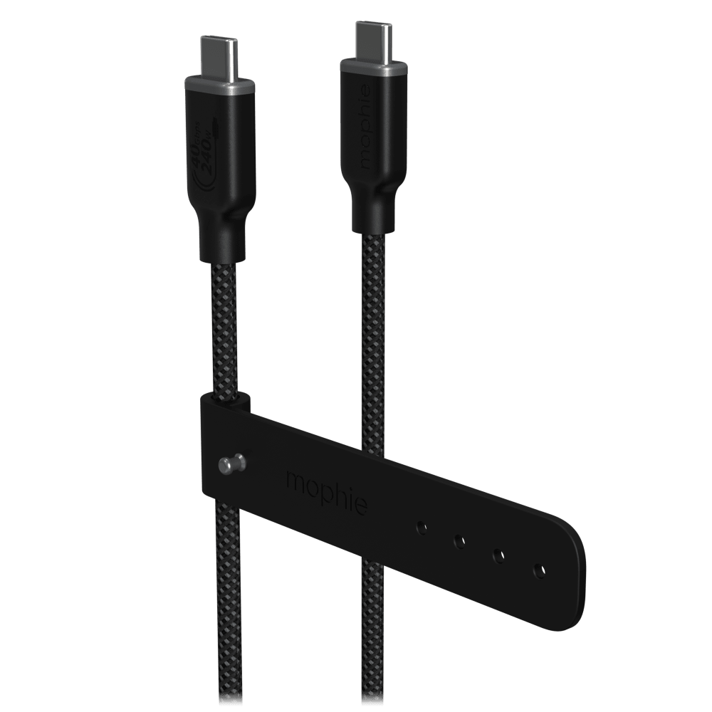 Wholesale cell phone accessory mophie - USB C to USB C Cable 2.5ft - Black