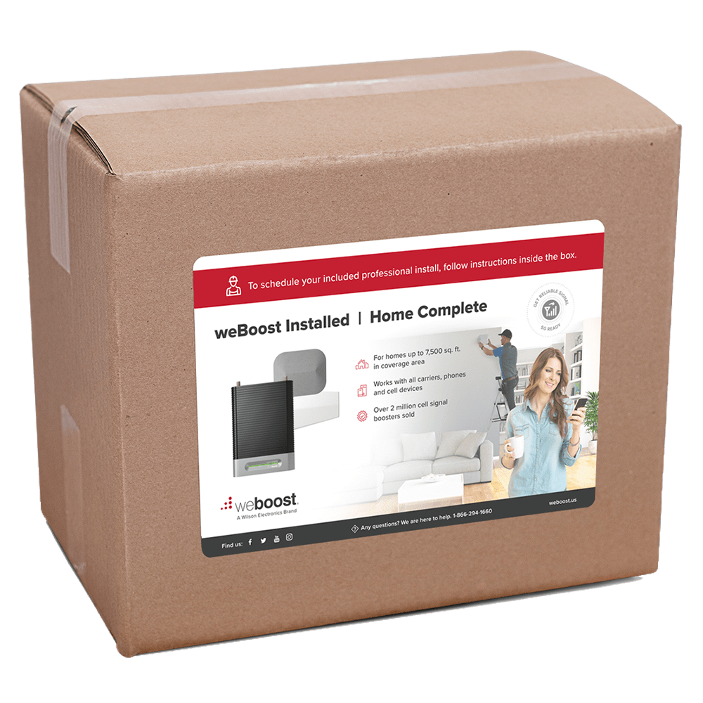 Wholesale cell phone accessory weBoost - Installed Home Complete Cellular Signal Booster Kit