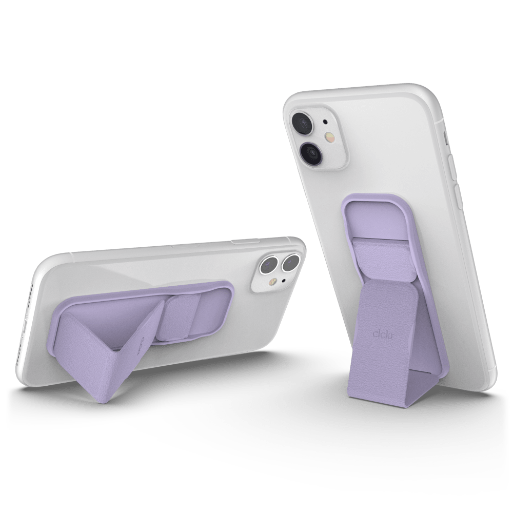 Wholesale cell phone accessory CLCKR - Universal Stand and Grip - Colour Match Lilac