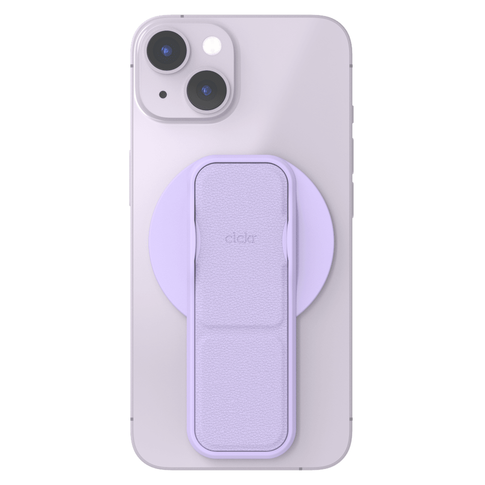 Wholesale cell phone accessory CLCKR - Compact MagSafe Stand and Grip - Lilac