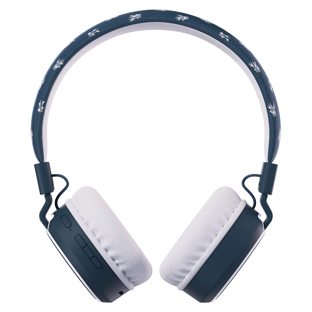 Wholesale cell phone accessory Planet Buddies - Panda On Ear Wireless Headphones - Black and