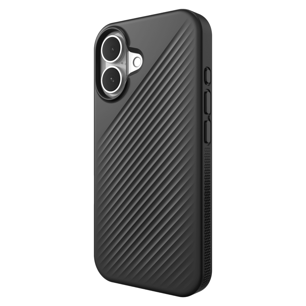 Wholesale cell phone accessory ZAGG - Luxe Snap MagSafe Case for Apple iPhone 16 - Black