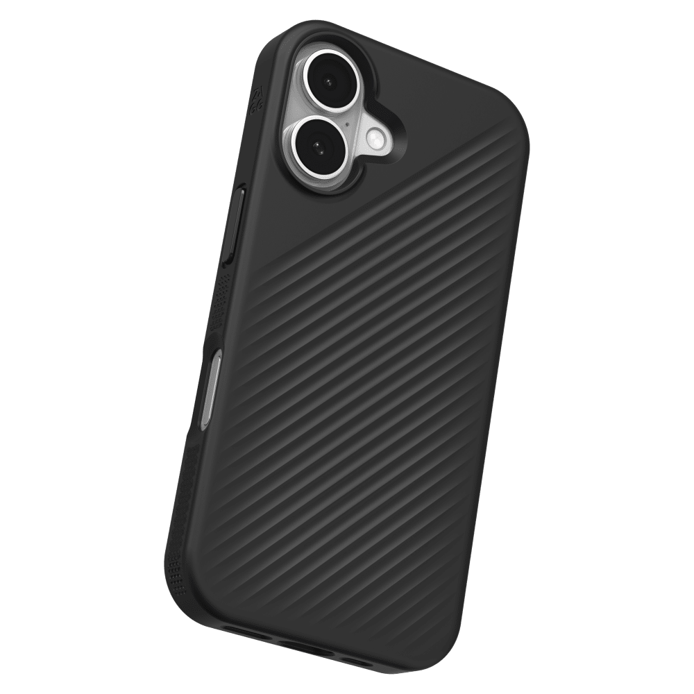 Wholesale cell phone accessory ZAGG - Luxe Snap MagSafe Case for Apple iPhone 16 - Black
