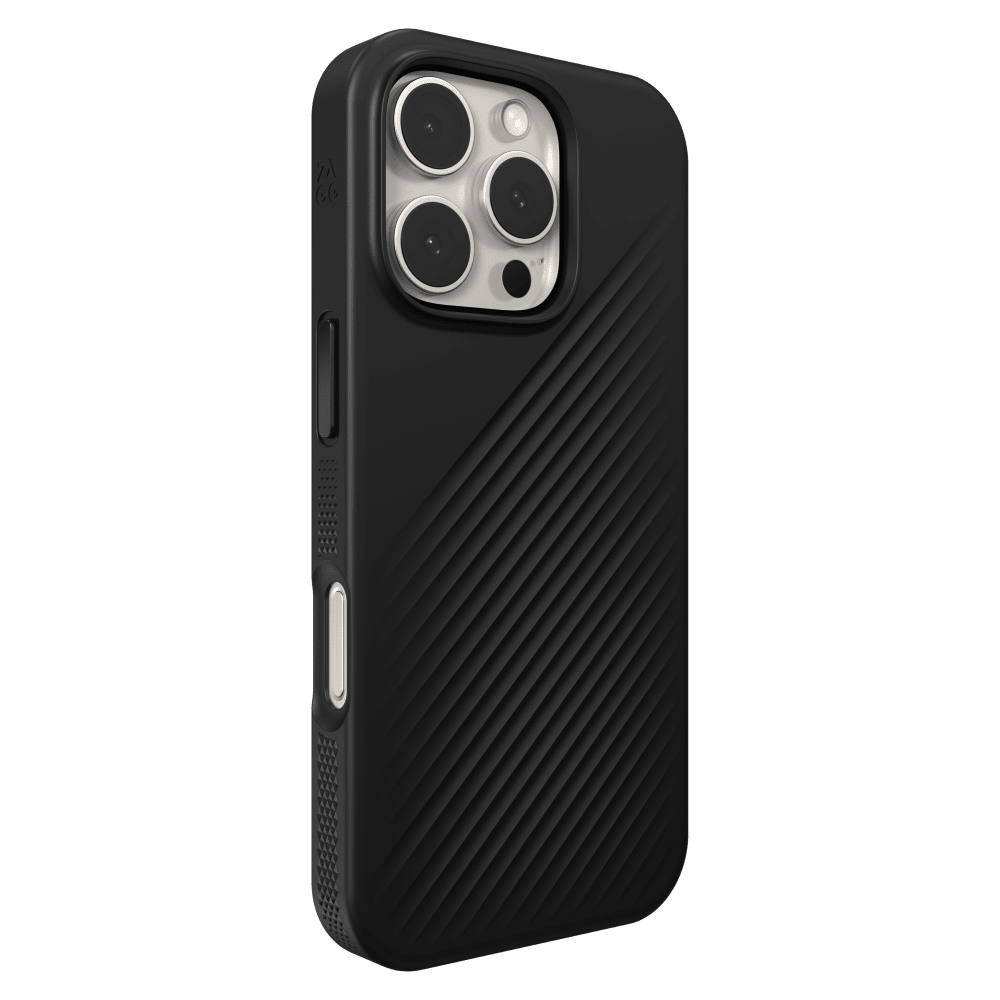 Wholesale cell phone accessory ZAGG - Luxe Snap MagSafe Case for Apple iPhone 16 Pro - Black