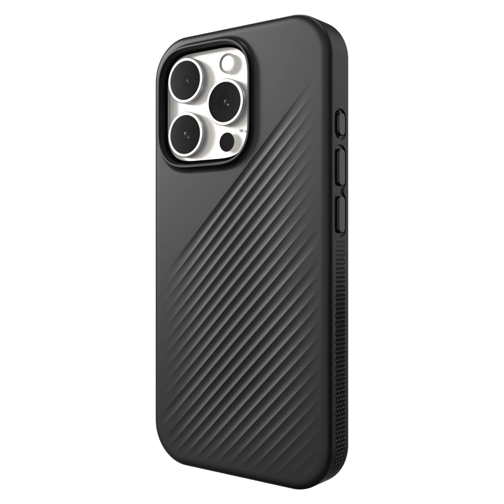 Wholesale cell phone accessory ZAGG - Luxe Snap MagSafe Case for Apple iPhone 16 Pro - Black