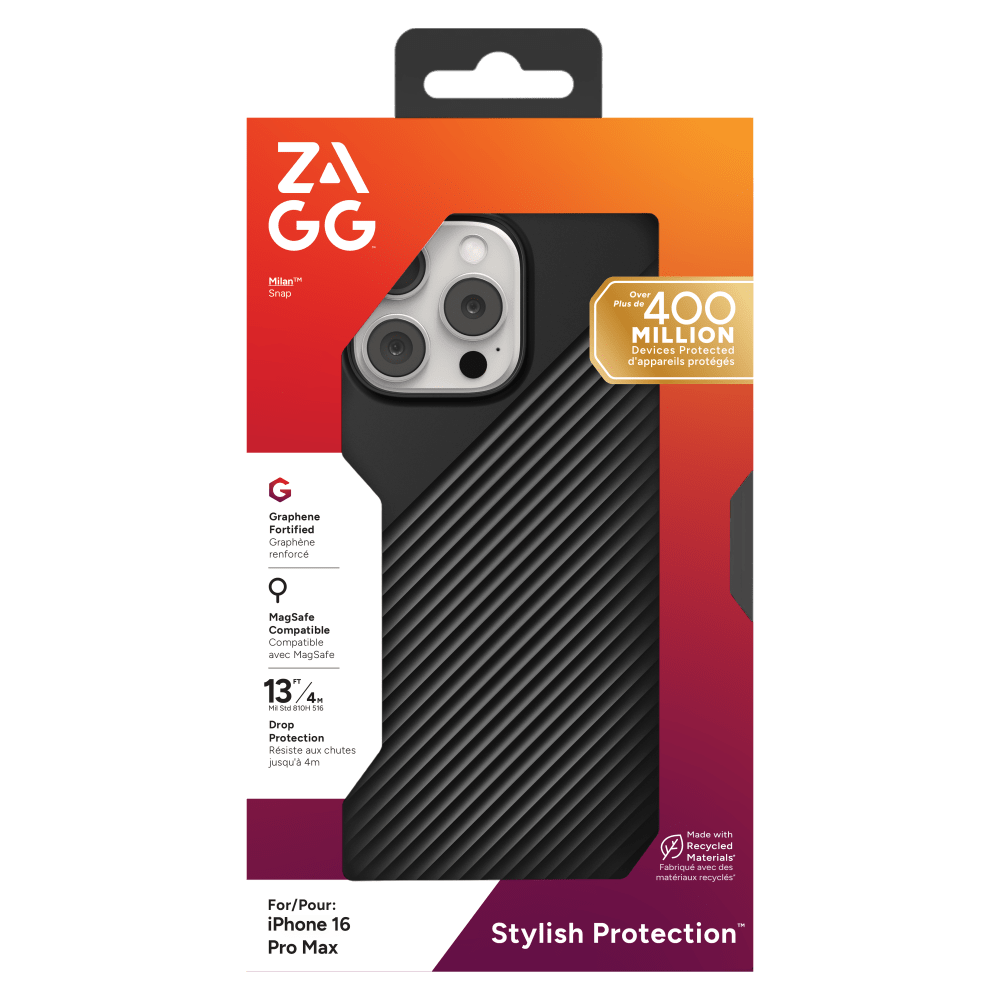 Wholesale cell phone accessory ZAGG - Luxe Snap MagSafe Case for Apple iPhone 16 Pro Max -