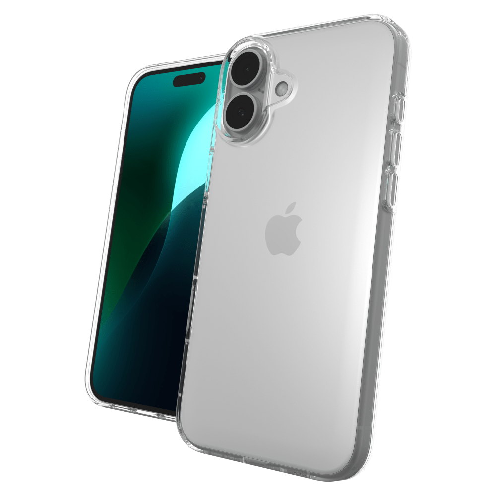 Wholesale cell phone accessory ZAGG - Crystal Palace Lite Case for Apple iPhone 16 Plus - Clear