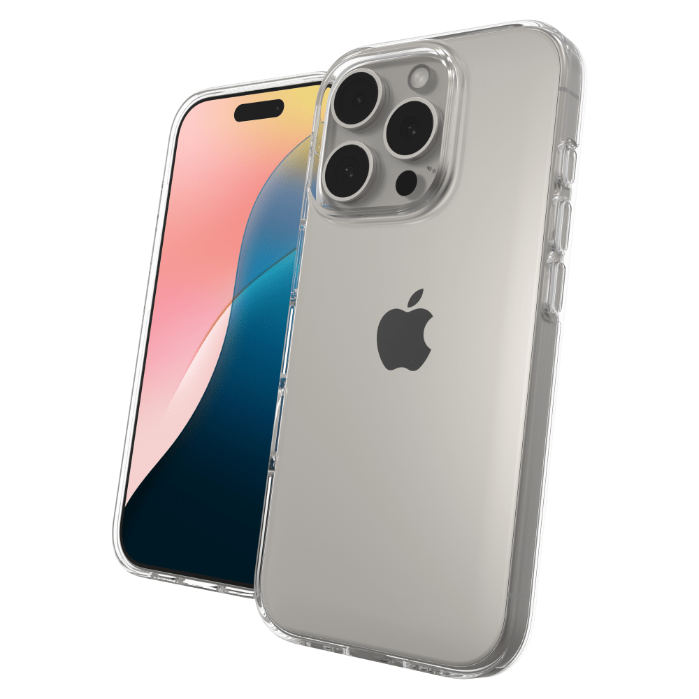 Wholesale cell phone accessory ZAGG - Crystal Palace Lite Case for Apple iPhone 16 Pro - Clear