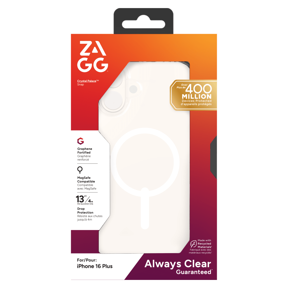 Wholesale cell phone accessory ZAGG - Crystal Palace Snap MagSafe Case for Apple iPhone 16