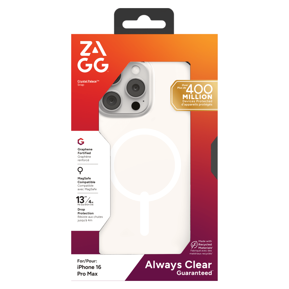 Wholesale cell phone accessory ZAGG - Crystal Palace Snap MagSafe Case for Apple iPhone 16